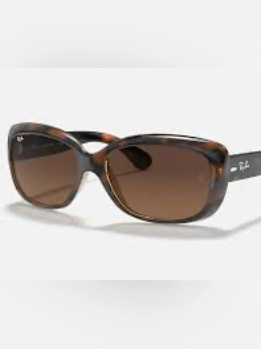 Ray-Ban Jackie Ohh Women's Polished Havana Sunglasses with Brown Glass Lenses